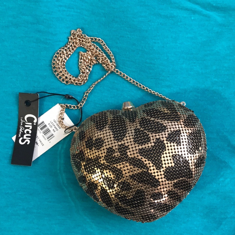Circus by Sam Edelman leopard clutch